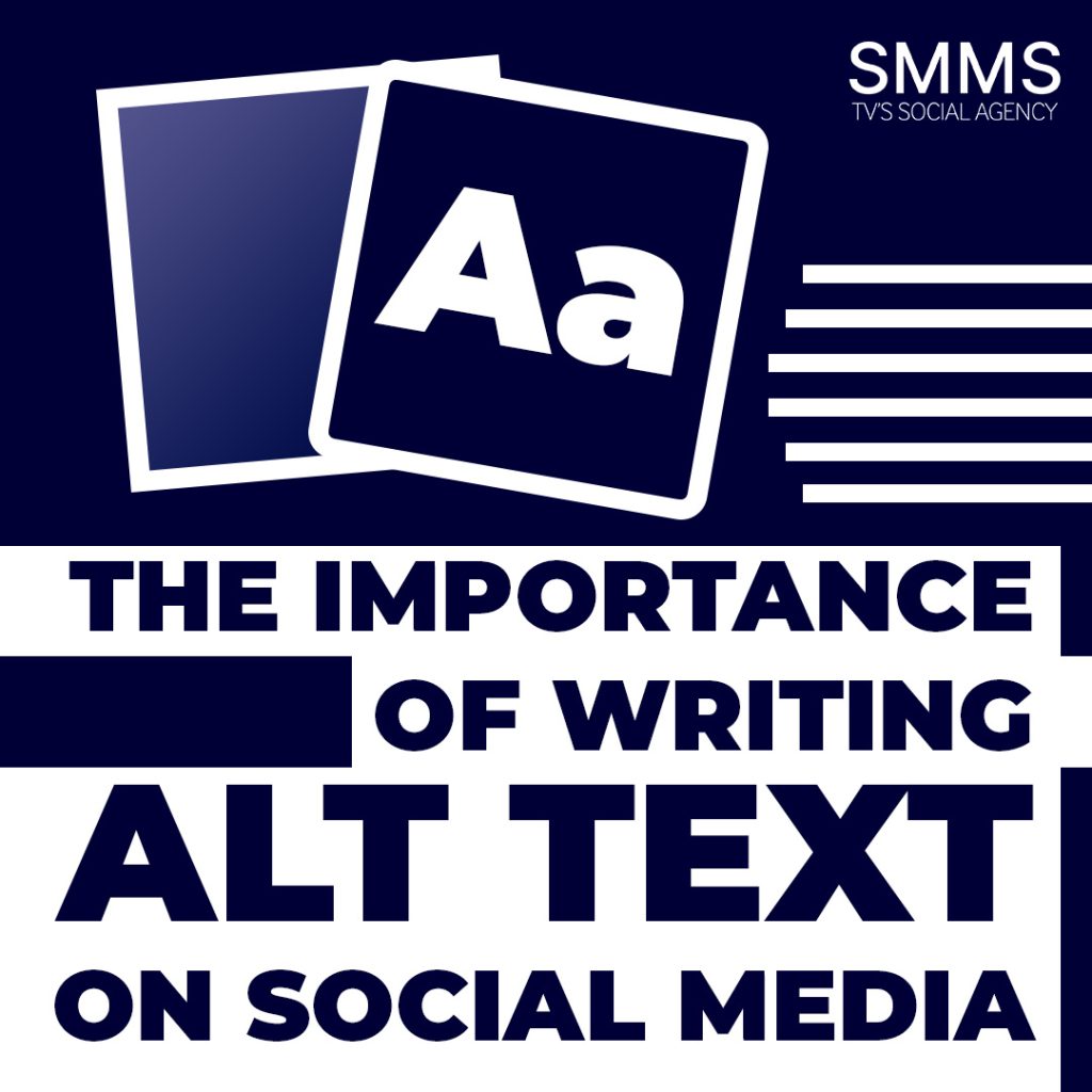 The importance of writing alt text on social media